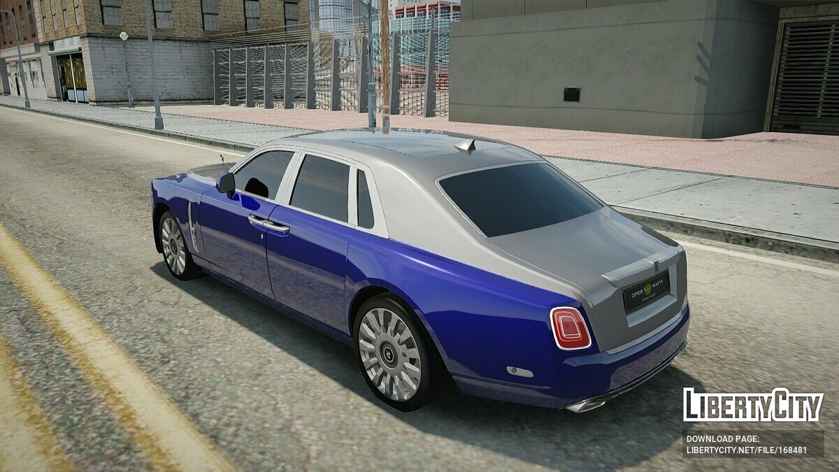 Скачать Rolls-Royce Phantom для GTA San Andreas