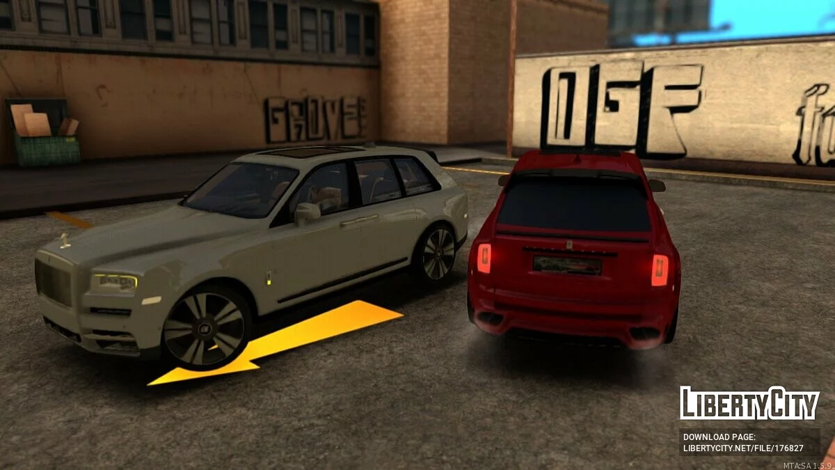 Rolls-Royce Cullinan / GTA San Andreas