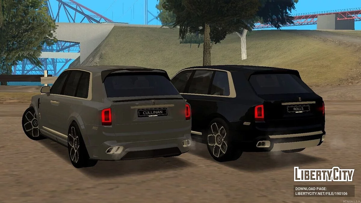 Rolls-Royce Cullinan + CCD / GTA San Andreas