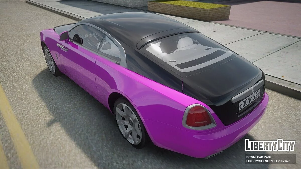 Rolls-Royce Wraith / GTA San Andreas