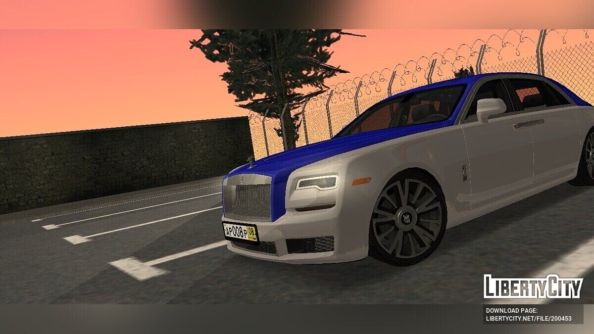 Скачать Rolls-Royce Ghost 2018 Premium для GTA San Andreas