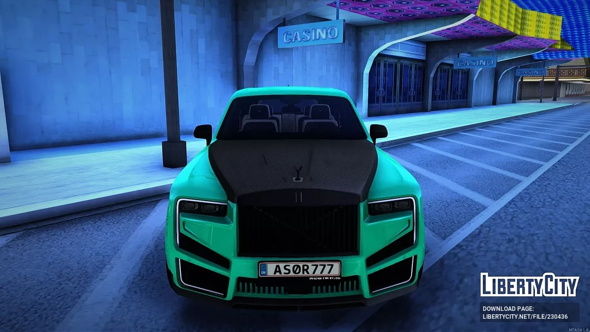 Rolls Royce Cullinan Mansory Serie 2 2024 / GTA San Andreas
