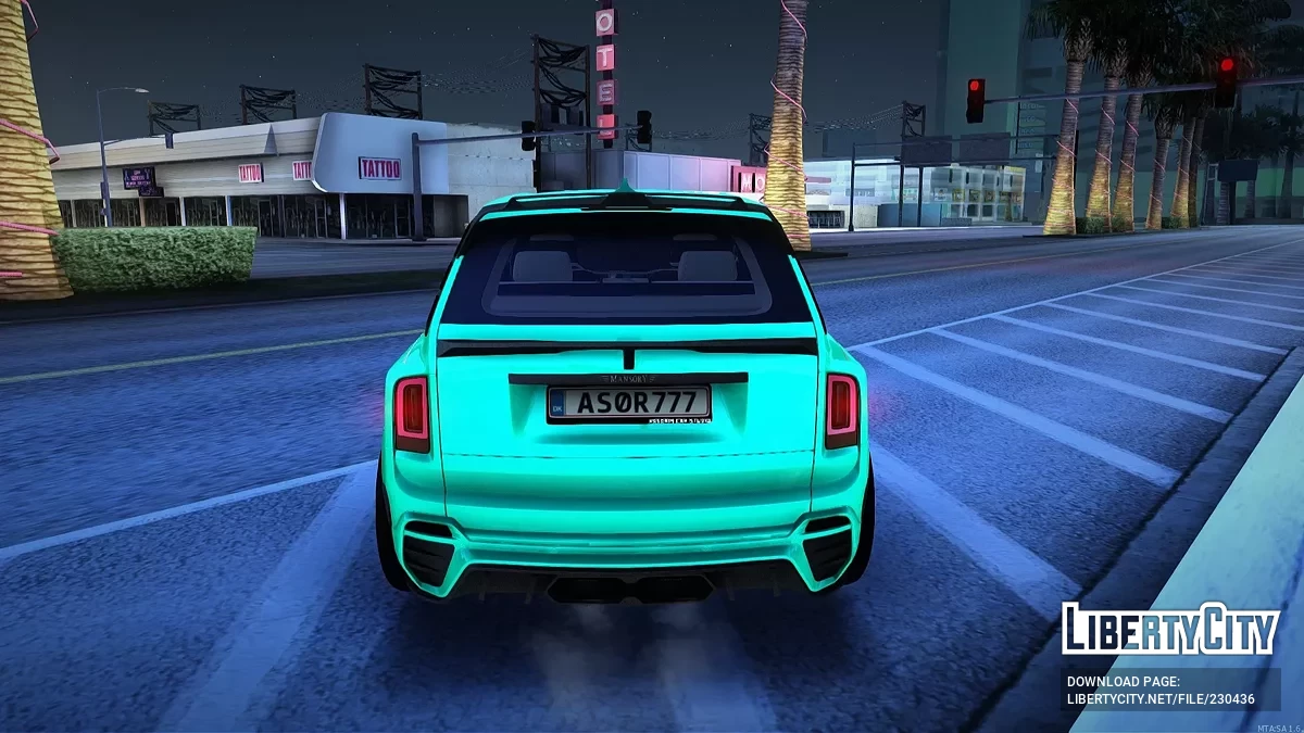 Rolls Royce Cullinan Mansory Serie 2 2024 / GTA San Andreas