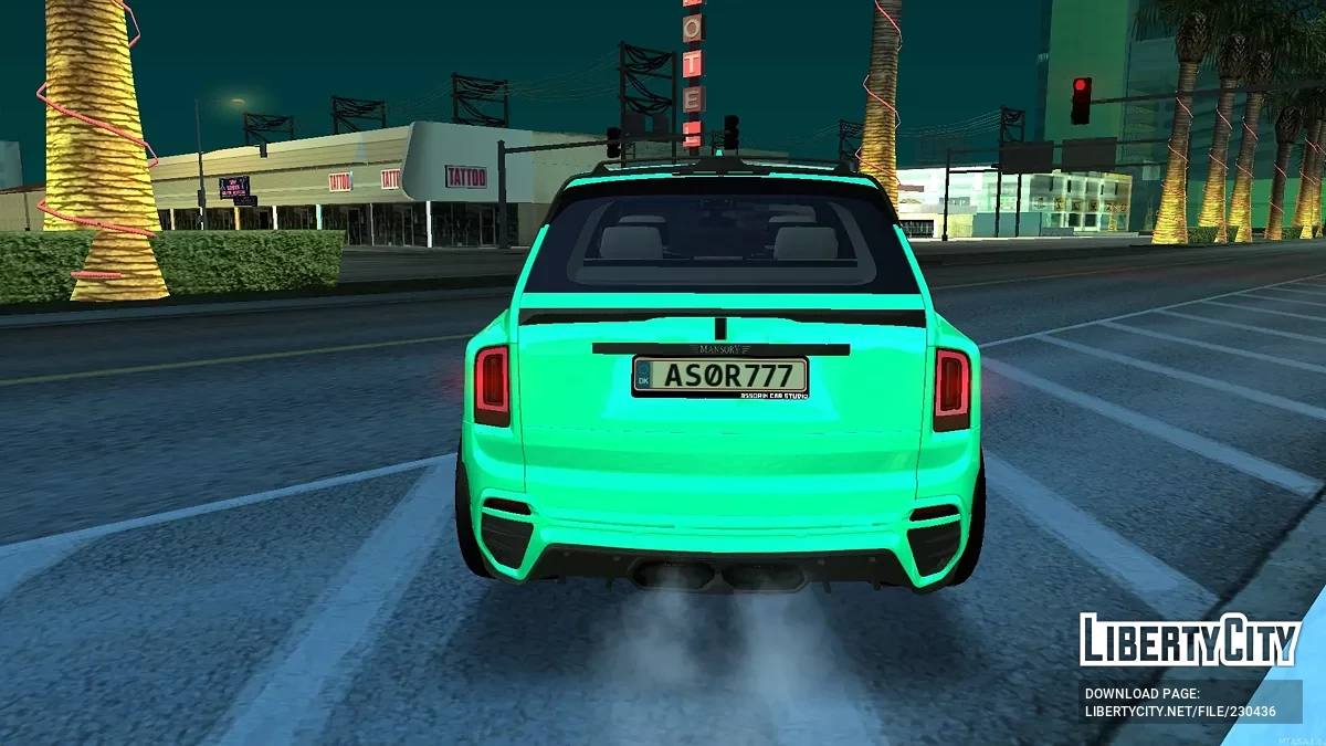 Rolls Royce Cullinan Mansory Serie 2 2024 / GTA San Andreas