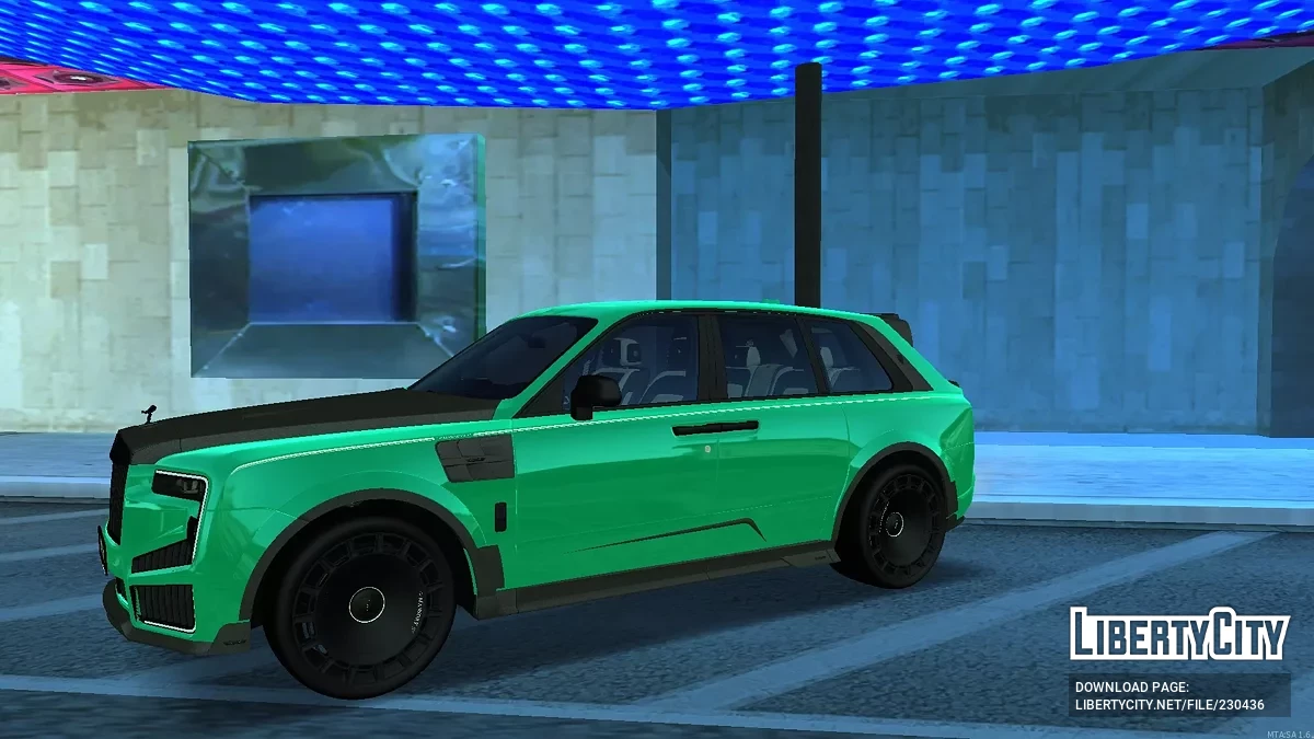 Rolls Royce Cullinan Mansory Serie 2 2024 / GTA San Andreas