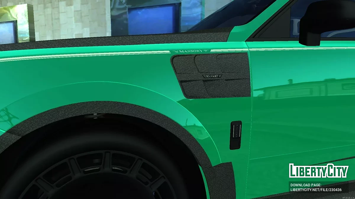Rolls Royce Cullinan Mansory Serie 2 2024 / GTA San Andreas