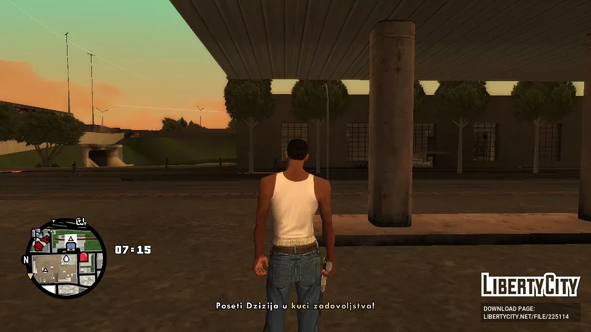 Сербский GXT (Исправление Ice Cold Killa) [Перевод] / GTA San Andreas