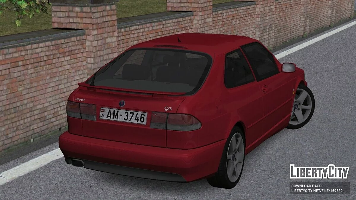 SAAB Aero 9-3 1999 / GTA San Andreas