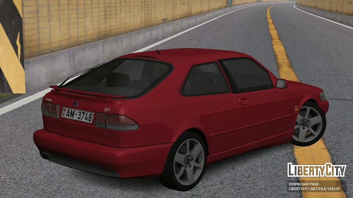 SAAB Aero 9-3 1999 / GTA San Andreas