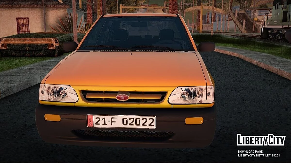 Saipa Saba [IVF] Taxi Baghdad / GTA San Andreas