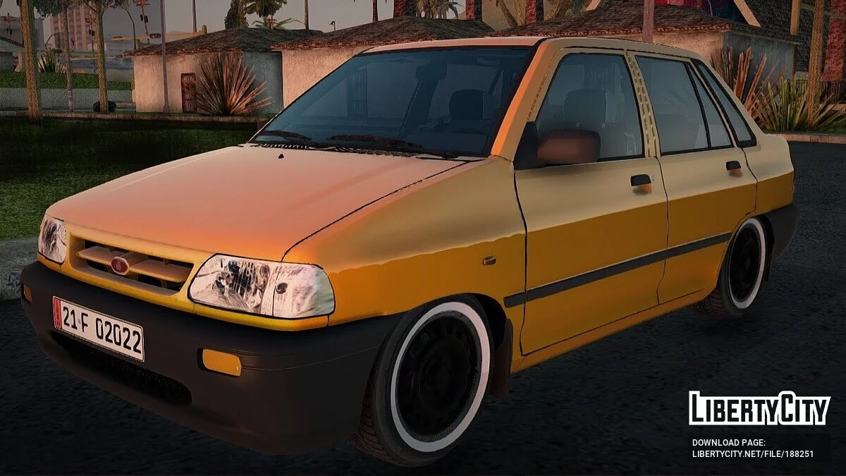 Saipa Saba [IVF] Taxi Baghdad / GTA San Andreas