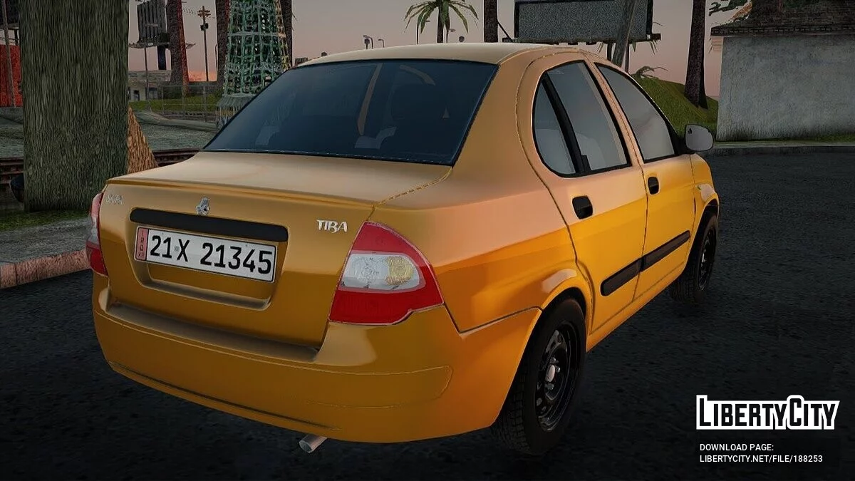 Saipa Tiba IVF Taxi Baghdad / GTA San Andreas