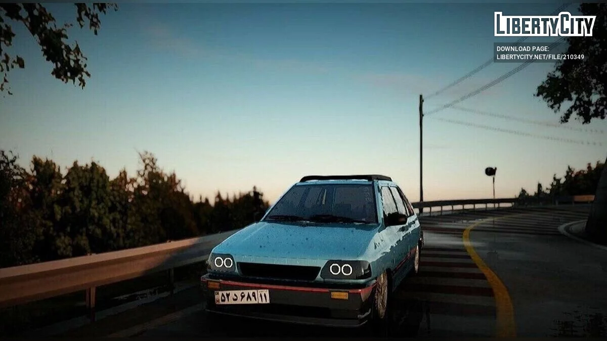 Saipa Pride - Japanese Hatchback Sport / GTA San Andreas