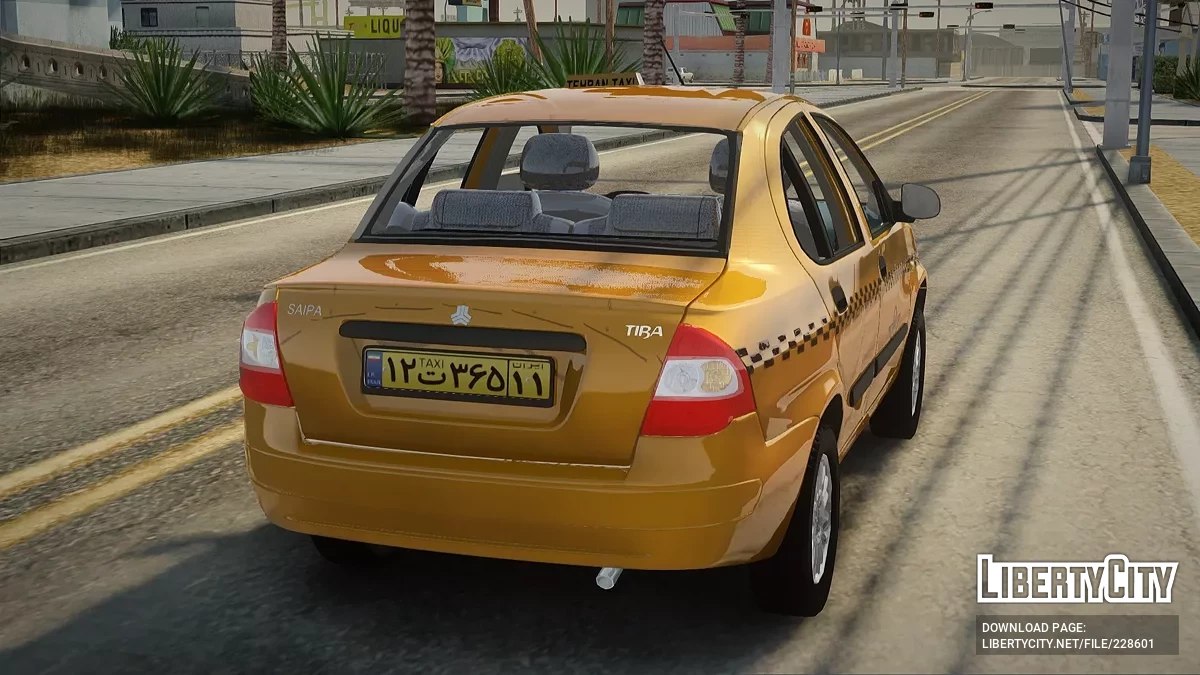 Saipa Tiba Taxi / GTA San Andreas