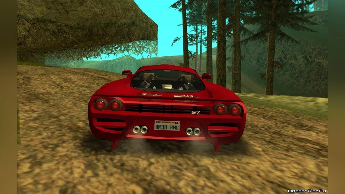 Saleen S7 Twin Turbo Custom Tuned / GTA San Andreas