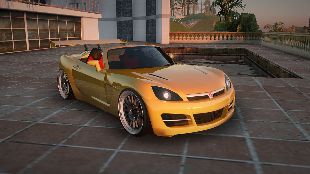 Скачать Saturn Sky Roadster для GTA San Andreas