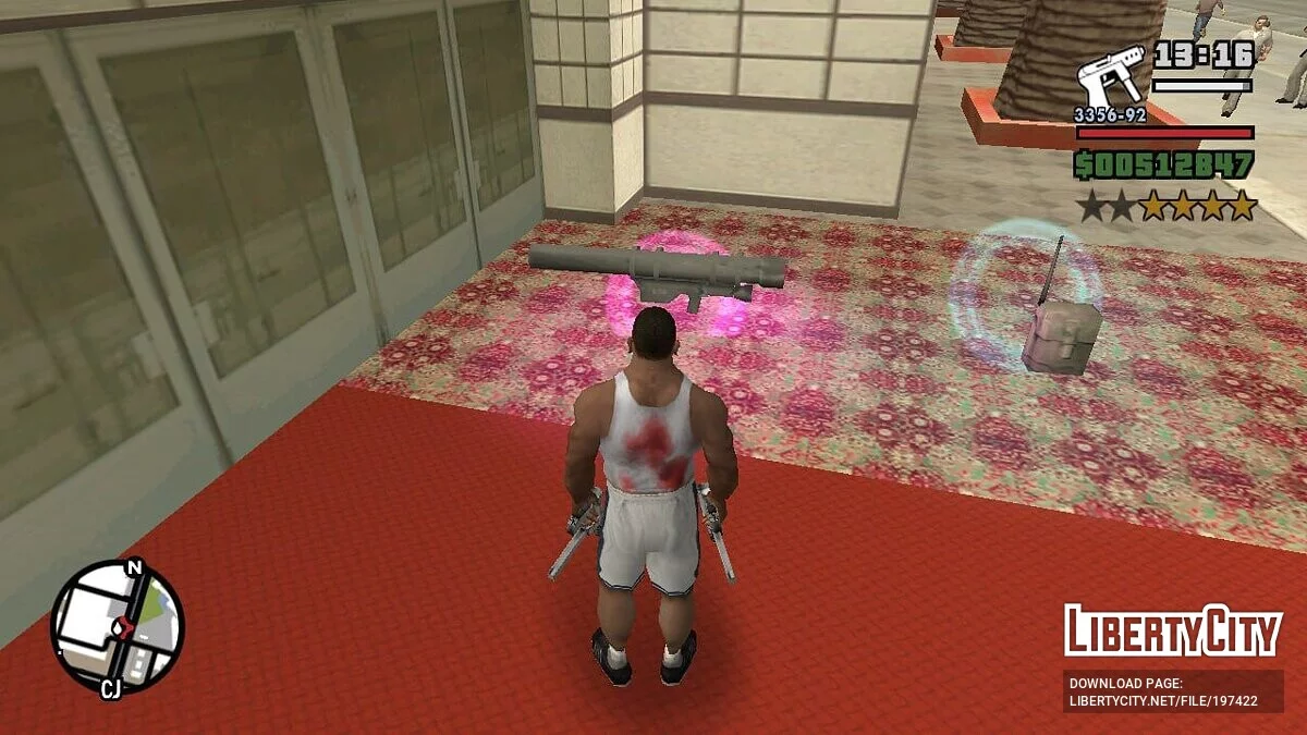Стартовое сохранение для модификации The Challenge / GTA San Andreas