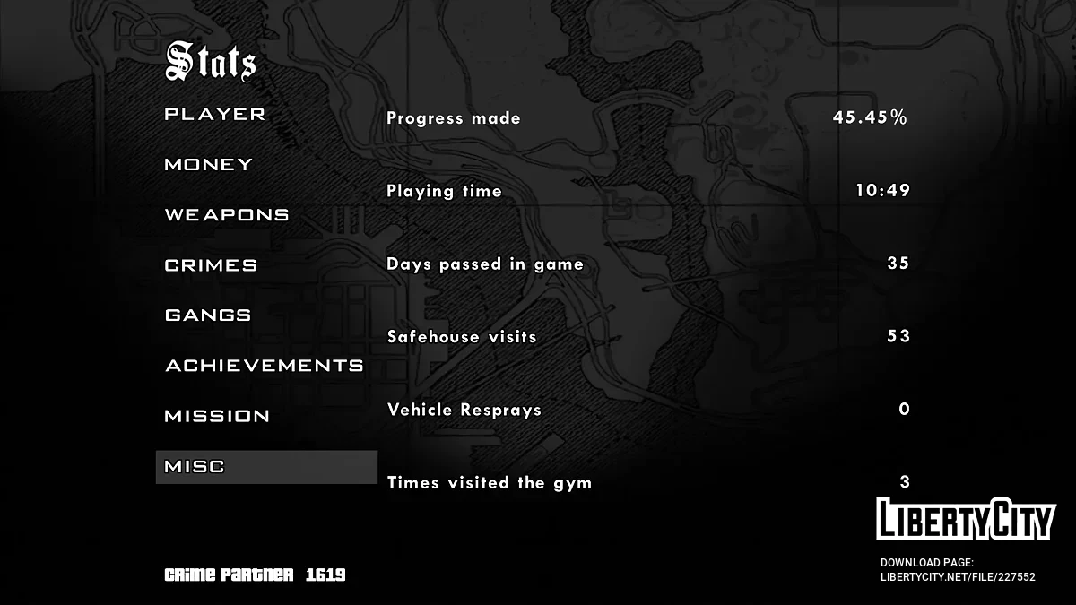 33.69% и 45.45% Сохранения для SigmaSCM / GTA San Andreas