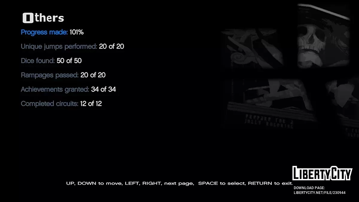 100% сохранение для GTA Rise Theft Auto / GTA San Andreas