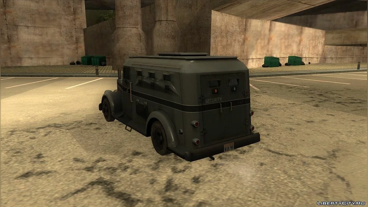 Shubert Armored Van из Mafia II / GTA San Andreas