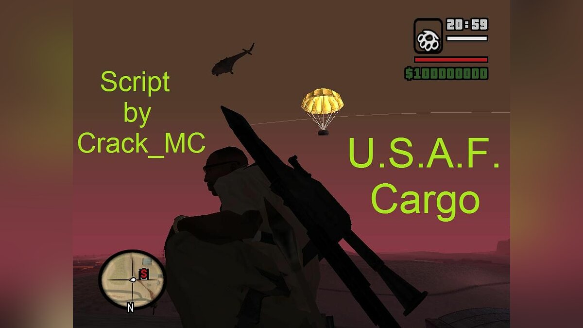U.S.A.F. Cargo для GTA San Andreas - Картинка #1