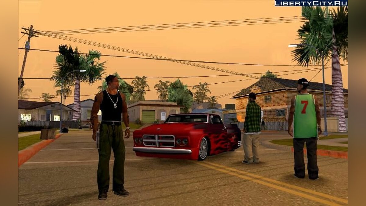 Скачать Остановка времени для GTA San Andreas