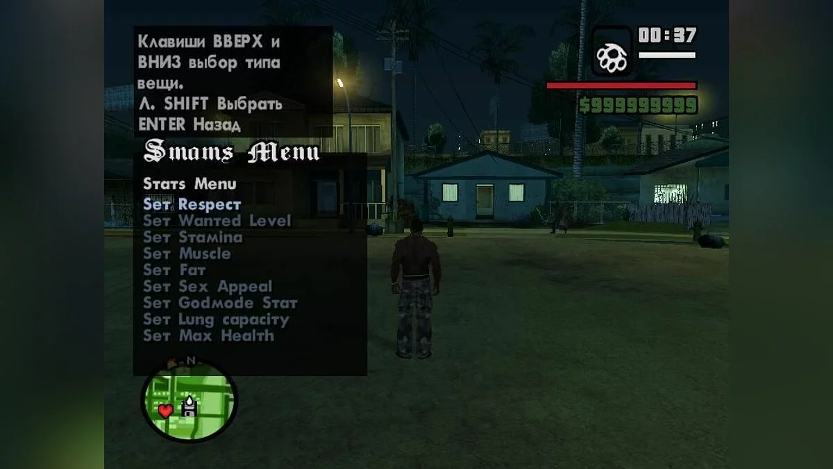 Статистика / GTA San Andreas