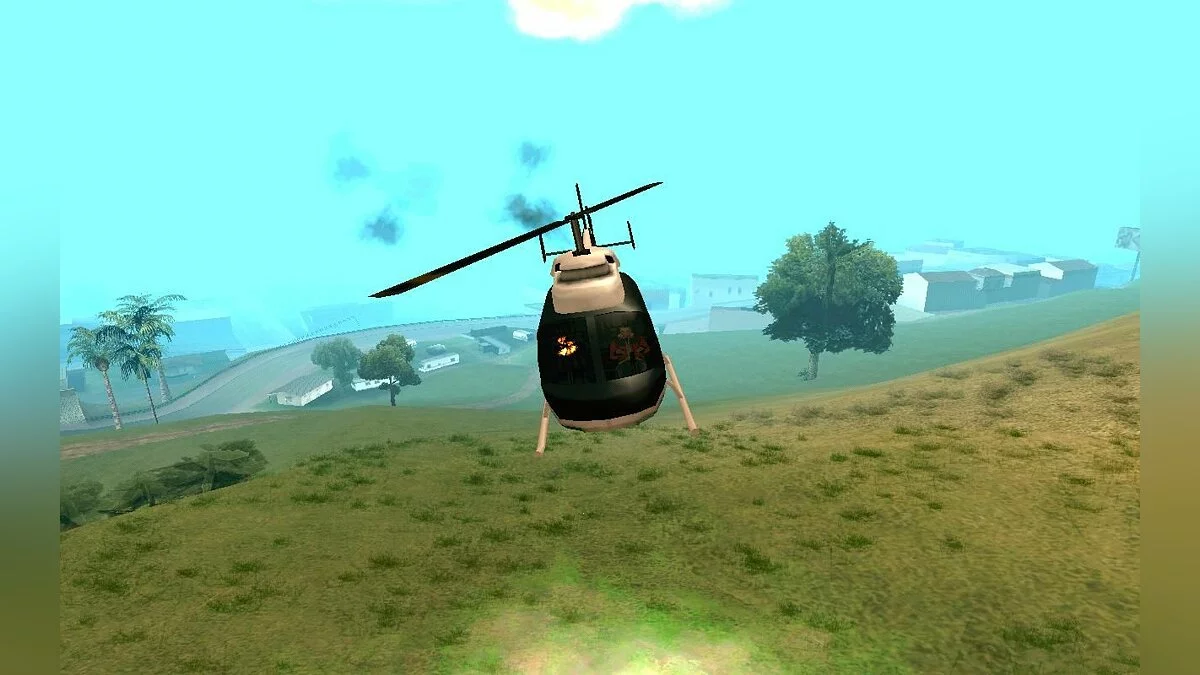 Стрельба из вертолета / GTA San Andreas
