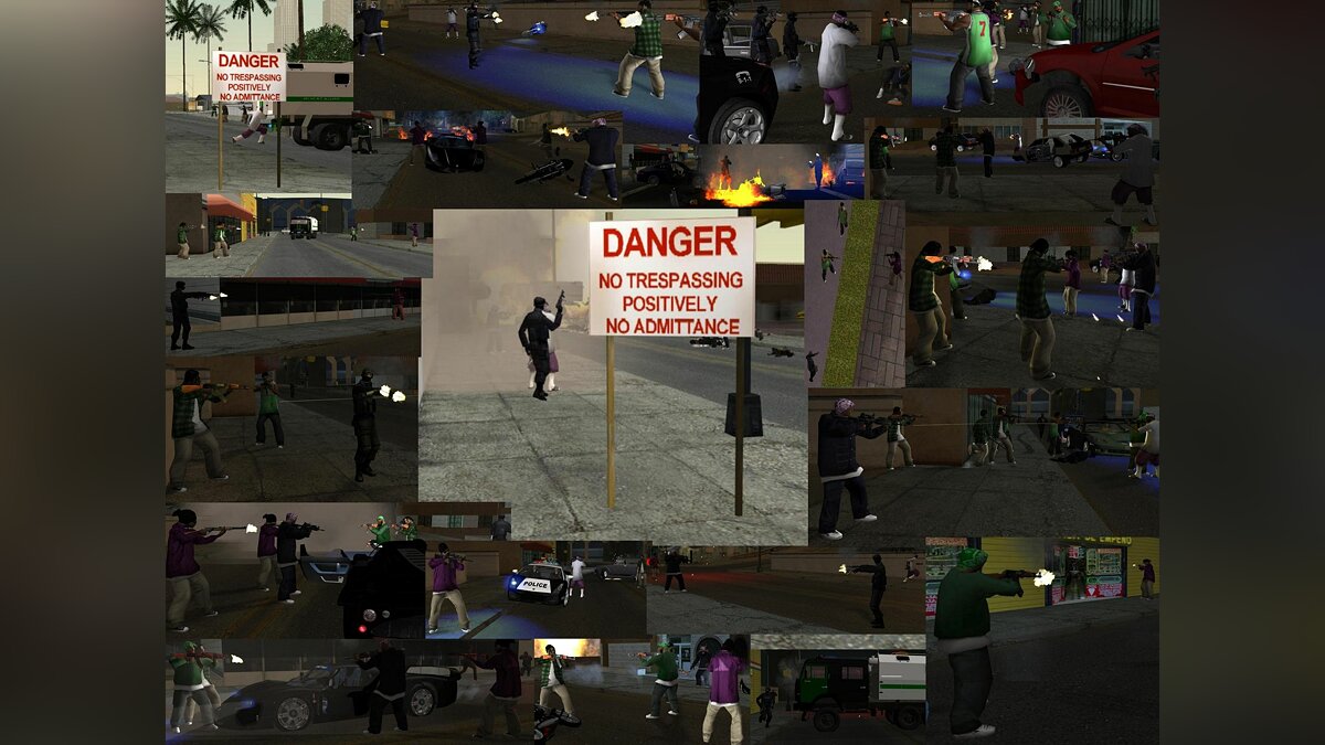 Перестрелка банд для GTA San Andreas - Картинка #1