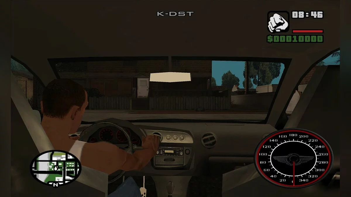 Новый вид из машины / GTA San Andreas
