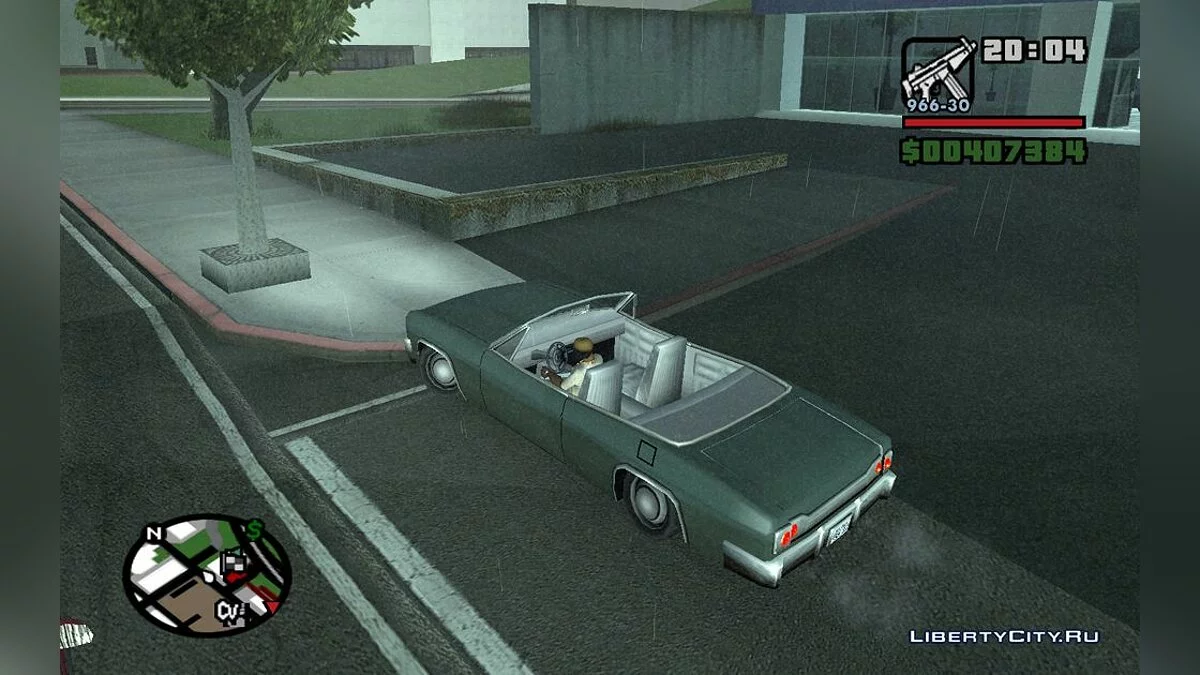Поворачивающиеся рули / GTA San Andreas