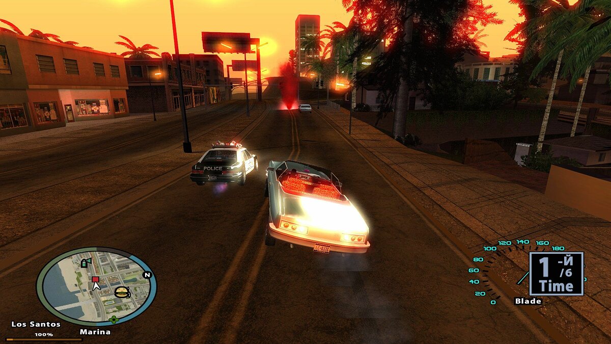 Скачать Midnight Club LA checkpoints + manual gang wars для GTA San Andreas