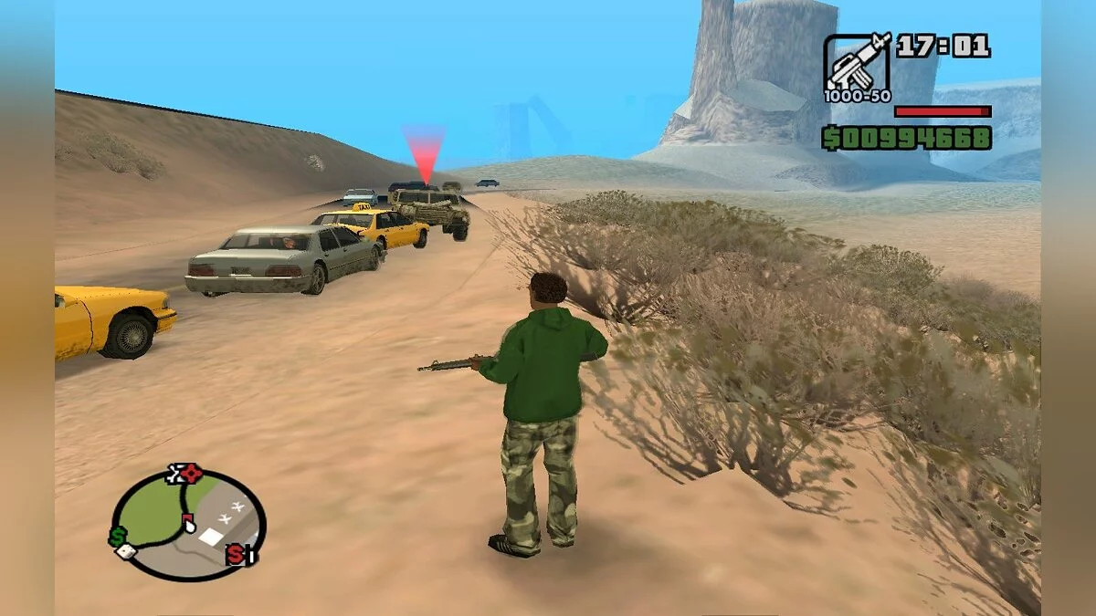 Gun Jeep / GTA San Andreas