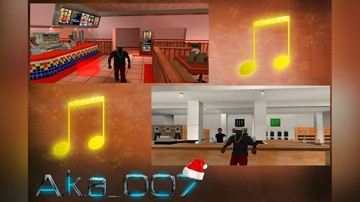 Interior Christmas music  для GTA San Andreas - Картинка #1