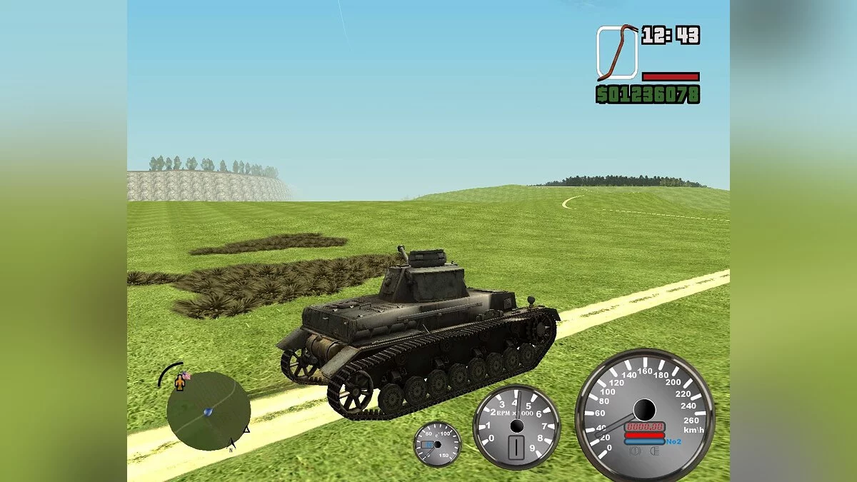 Pzkpfw IV / GTA San Andreas