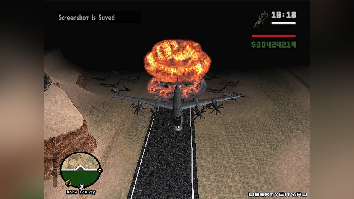 Ядерная бомба V2.0 для GTA San Andreas - Картинка #1