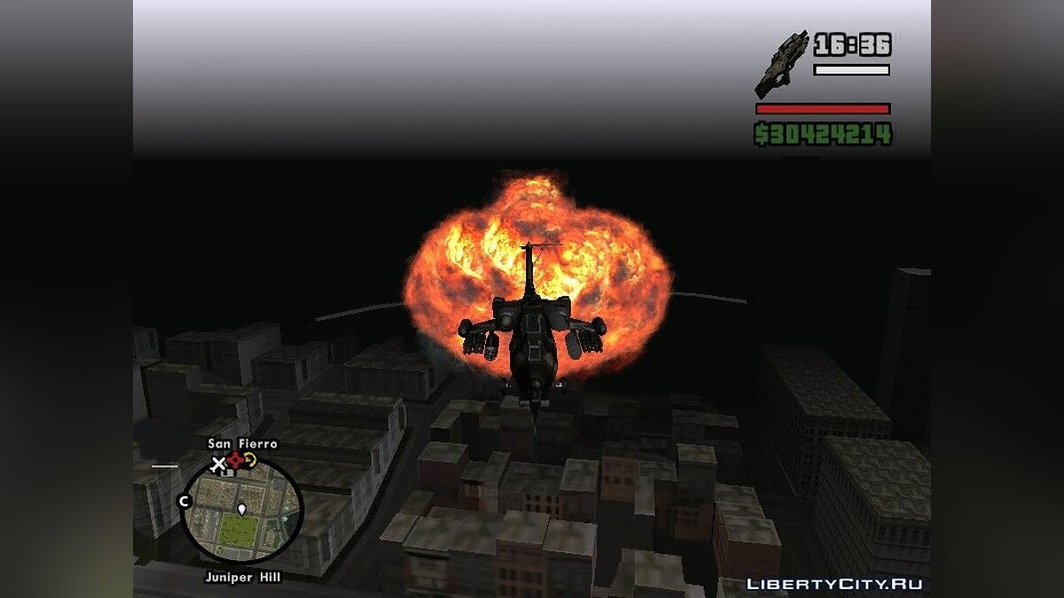 Ядерная бомба V2.0 для GTA San Andreas - Картинка #4