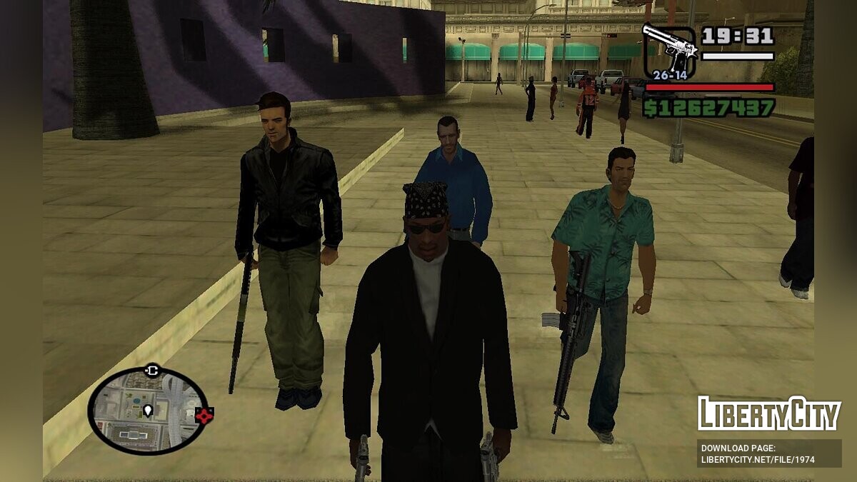 Скачать 4 Kings v1.0 (Brigada) для GTA San Andreas