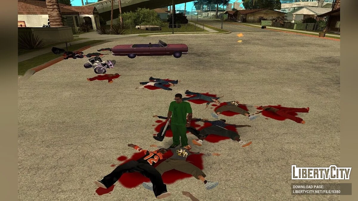 Аномальные явления на Грув Стрит / GTA San Andreas