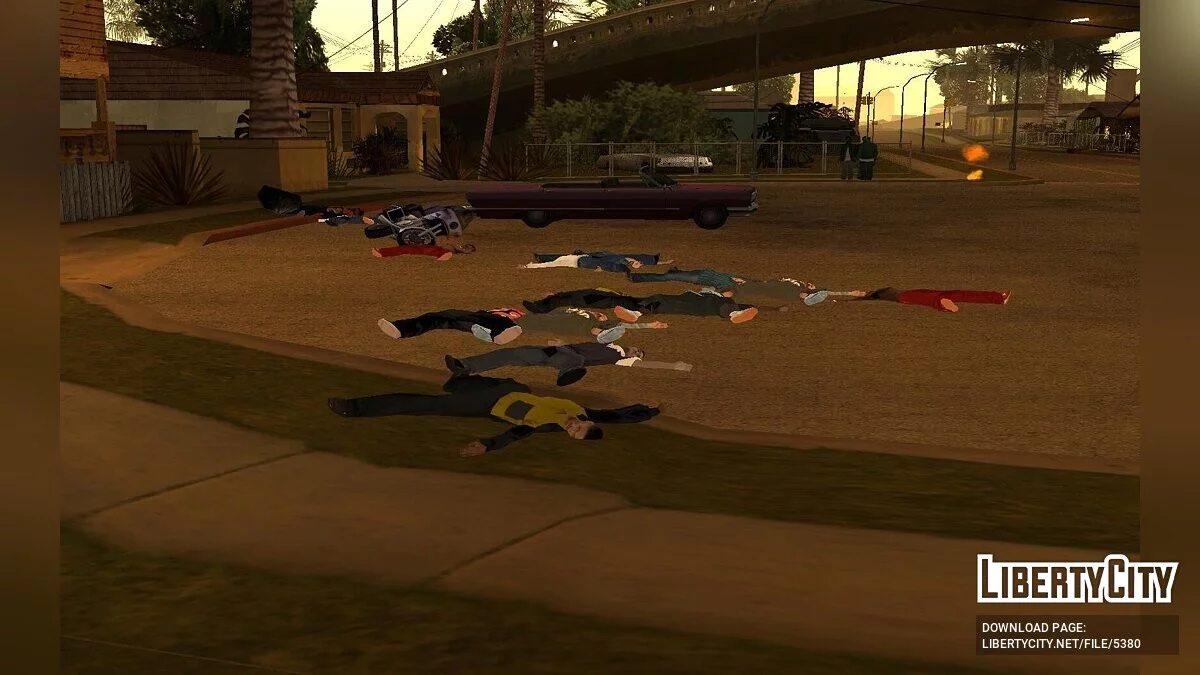 Аномальные явления на Грув Стрит / GTA San Andreas