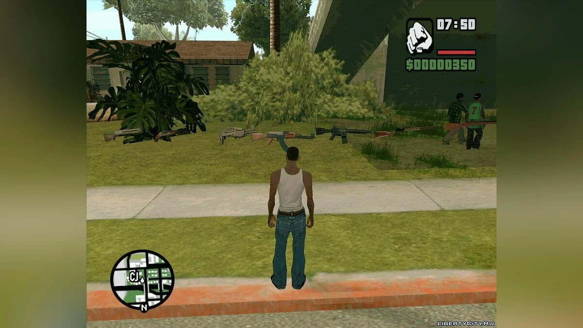 Оружие на Гроув Стрит / GTA San Andreas