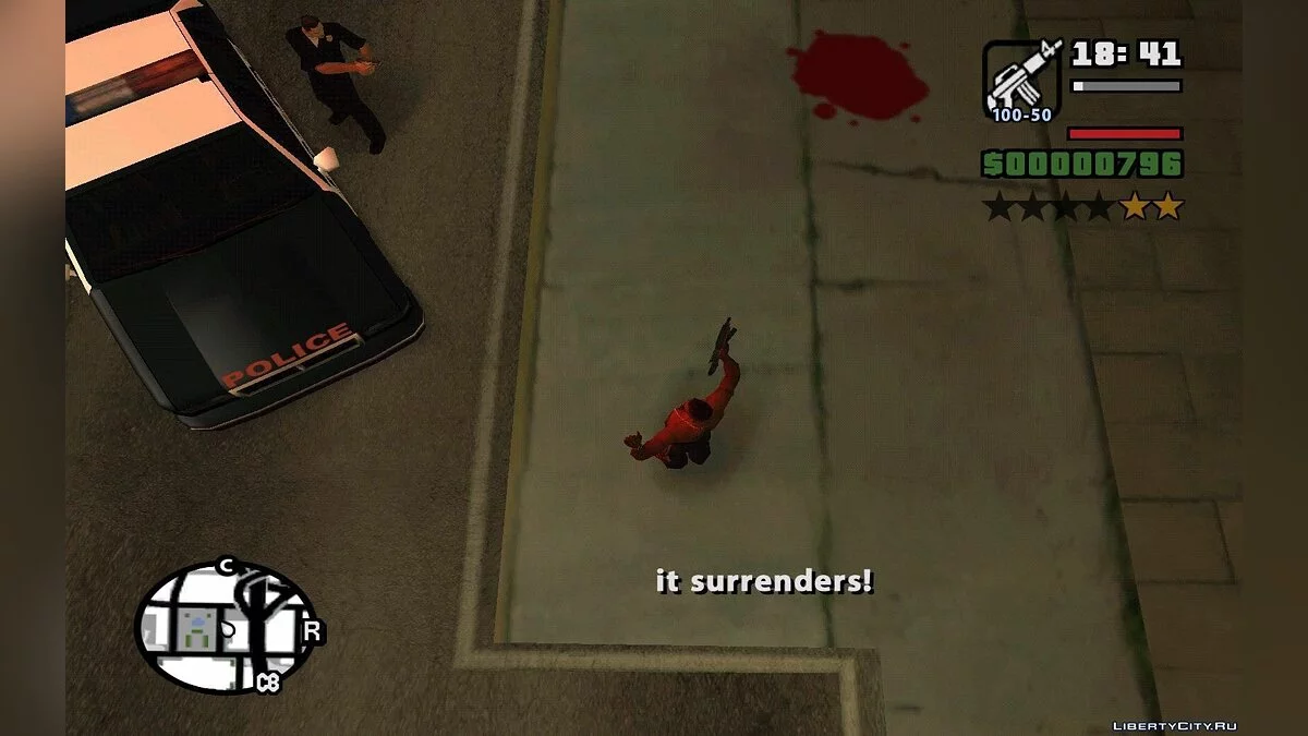 Взятка полицейским / GTA San Andreas