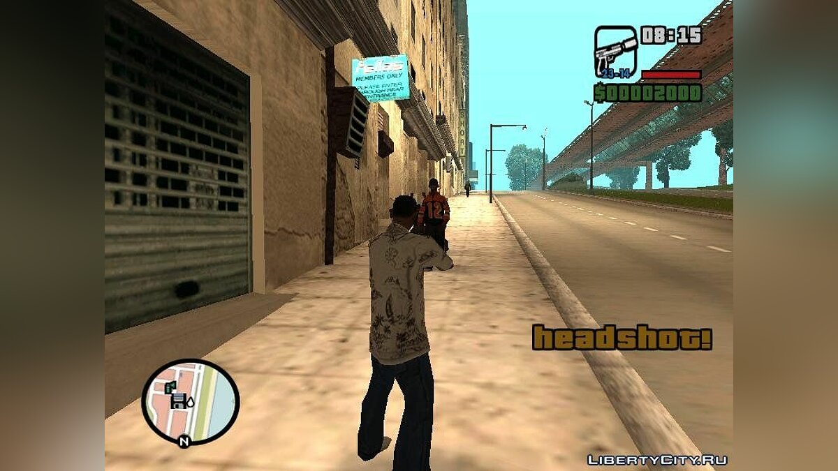 Скачать Headshot для GTA San Andreas