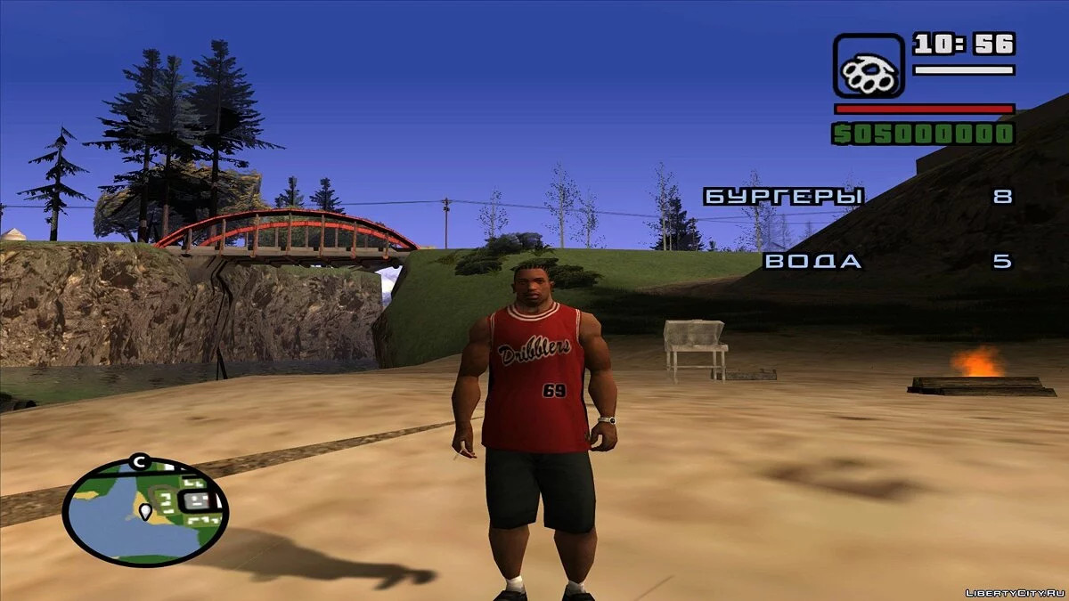 Инвертарь CJ V2 / GTA San Andreas