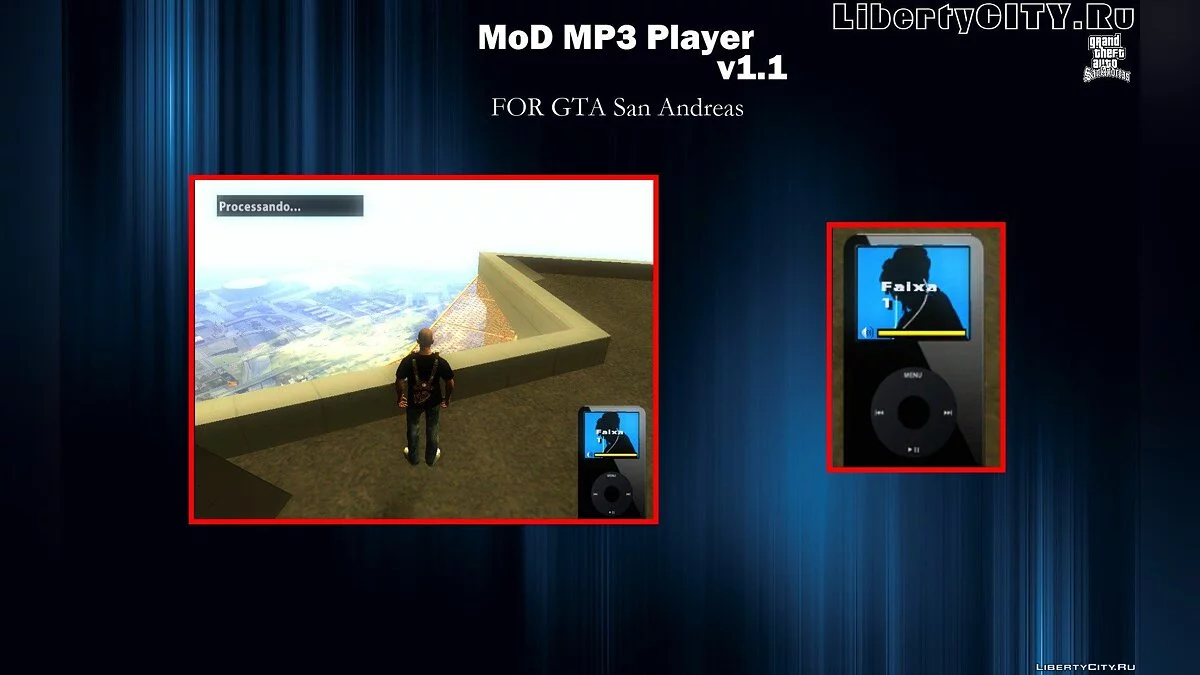 Mp3 Player Mod / GTA San Andreas