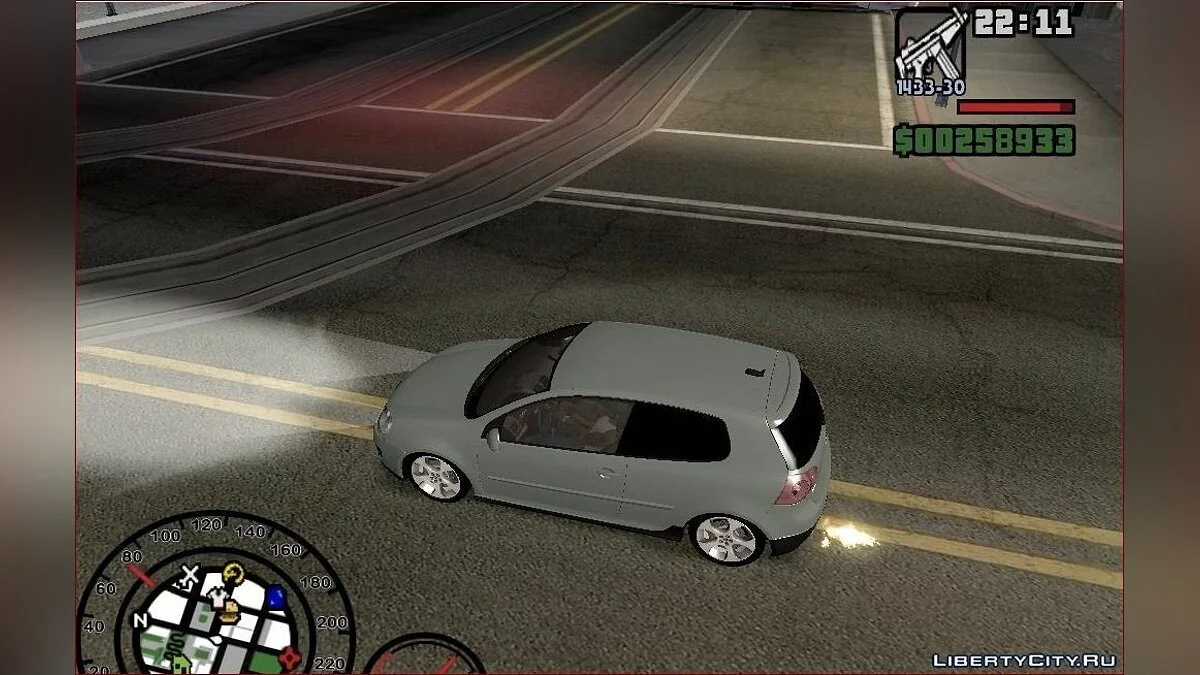 Огонь из выхлопной трубы / GTA San Andreas