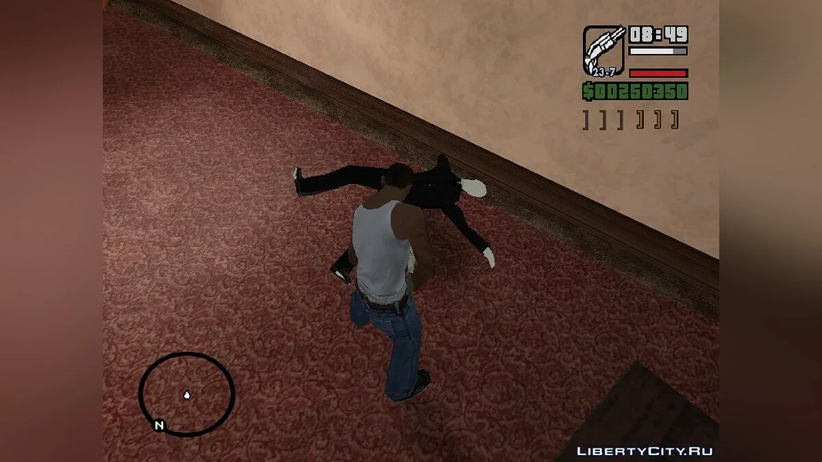 Slender man version 3  / GTA San Andreas
