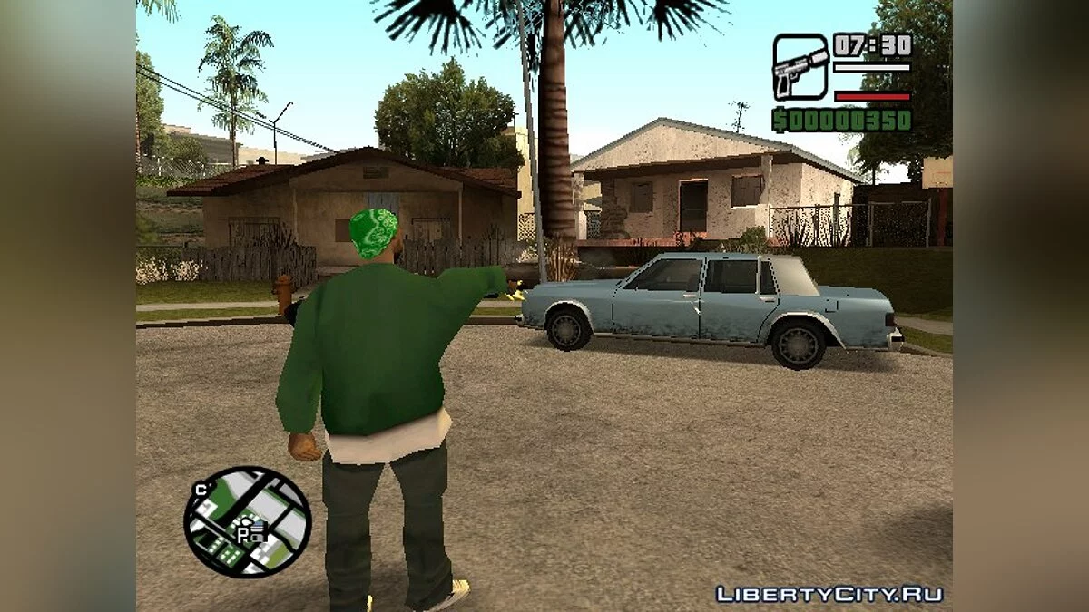 Банда игрока атакует транспорт / GTA San Andreas