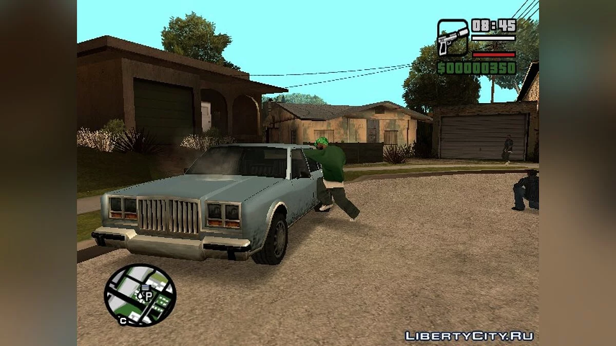 Банда игрока атакует транспорт / GTA San Andreas