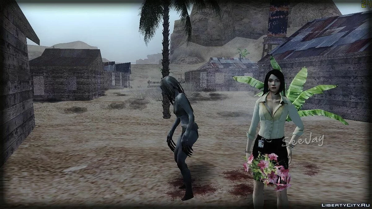 Crying Witch in Las Brujas / GTA San Andreas